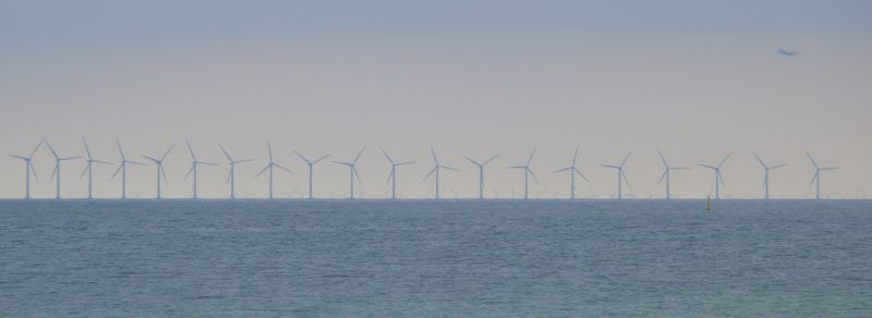 Offshore windmill park